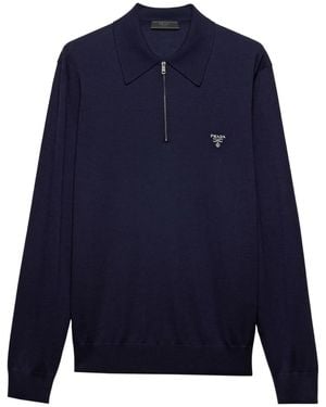 Prada Polo Shirts - Blauw