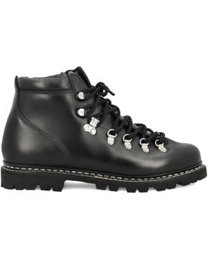 Paraboot Bottines En Cuir À Lacets - Noir