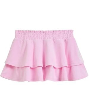 Juicy Couture Falda Con Capas Escalonadas - Rosa