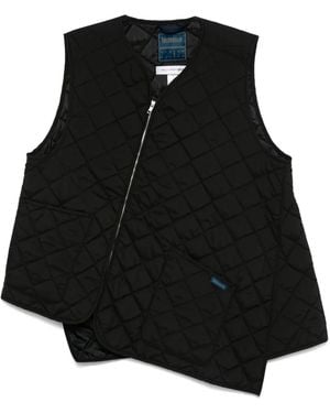 Comme des Garçons Asymmetric Gilet - Black