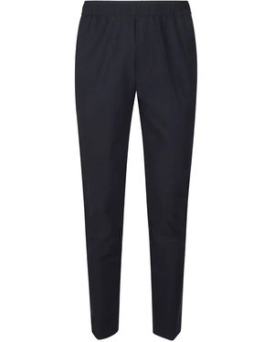 Pmds Elastic-Waist Pants - Blue