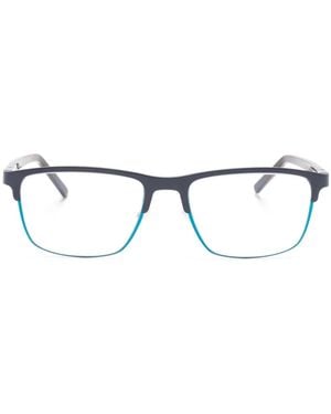 Face A Face Occhiali Squadrati Alium Watt - Blu