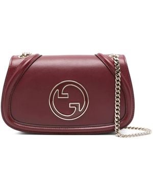 Gucci Medium Blonde Cross Body Bag - Purple