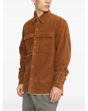 Revolution Corduroy Utility Shirt Jacket - Brown
