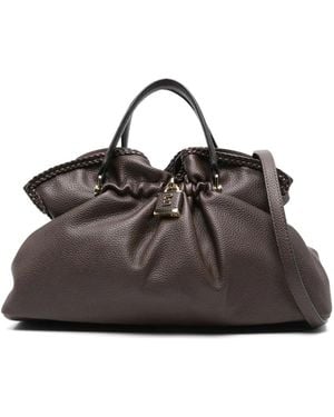 ERMANNO FIRENZE Octavia Tote Bag - Brown
