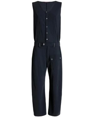 High Mono largo Figurine con cinturón - Azul