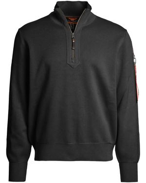 Parajumpers Half-Zip Long-Sleeve Jumper - Black