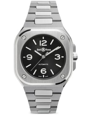 Bell & Ross Br-05 Steel 36Mm - White