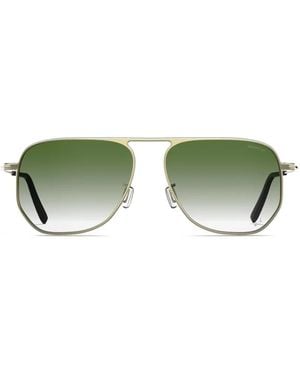 Blackfin Montecito Pilot Sunglasses - Green