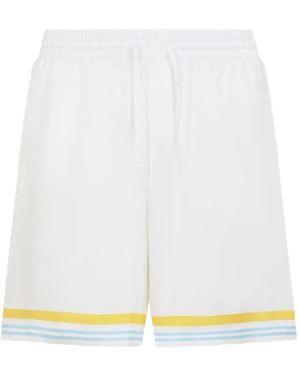CASABLANCA Shorts - White