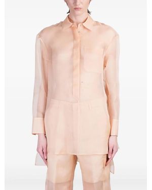 Del Core Silk Shirt - Pink