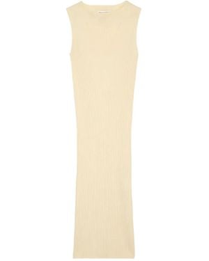 Marc O' Polo Knitted Midi Dress - White