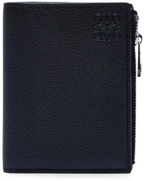 Loewe Slim Compact Wallet - Blau