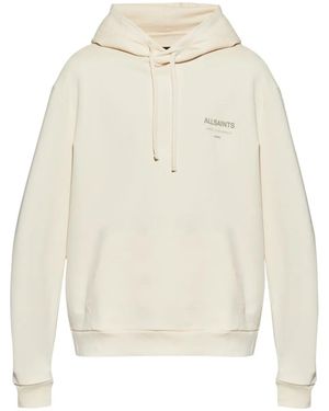 AllSaints Underground Hoodie - White