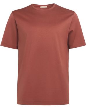 12 STOREEZ Short-Sleeve Crew-Neck T-Shirt - Red