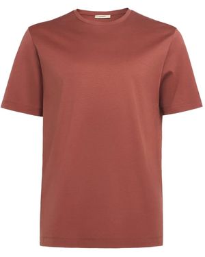 12 STOREEZ Short-Sleeve Crew-Neck T-Shirt - Red