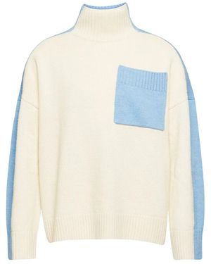 JW Anderson カラーブロック セーター - ホワイト