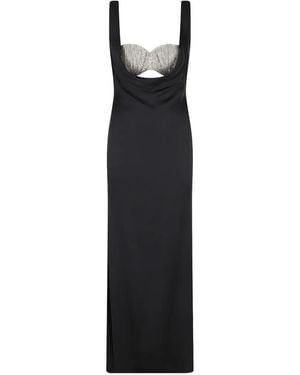 GIUSEPPE DI MORABITO Embellished Sleeveless Dress - Black