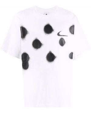 NIKE X OFF-WHITE Iss Cotton T-Shirt - White