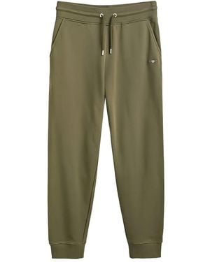 GANT Logo-Detailed Joggers - Green