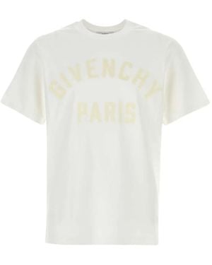 Givenchy Logo-Patch Cotton T-Shirt - White