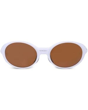 Oakley Eyejacket Redux Oval-Frame Sunglasses - Brown