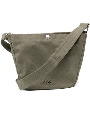 A.P.C. Journal Small Satchel - Grey