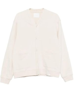 Woc Seattle Button-Up Patch-Pocket Cardigan - White
