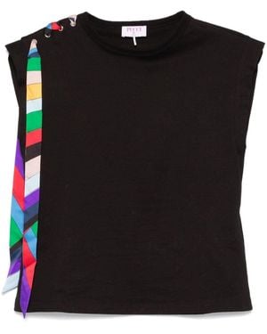 Emilio Pucci タイディテール Tシャツ - ブラック