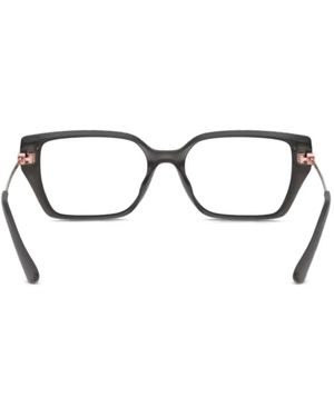Michael Kors Crete Square-Frame Glasses - Black