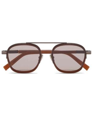 ZEGNA Orizzonte I Sunglasses - Pink