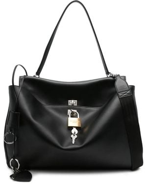Balenciaga X Lamborghini große Rodeo Schultertasche - Schwarz