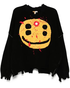 SAINT Mxxxxxx Crew-Neck Sweater - Black