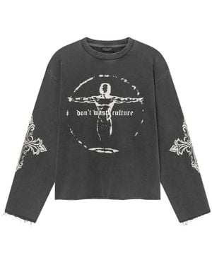 don't waste culture Xavira Sweatshirt - Black