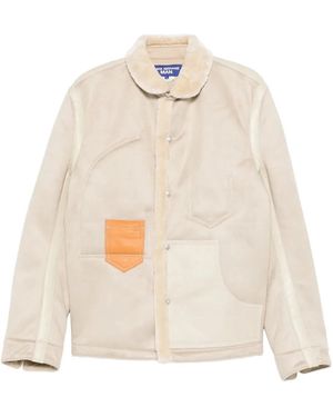 Junya Watanabe Pouch-Pocket Panelled Jacket - White