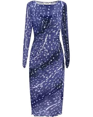 Diane von Furstenberg Oslo ドレス - ブルー