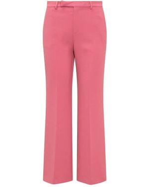 SIMONA CORSELLINI Belt-Loops Trousers - Pink