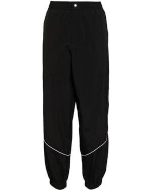 Maison Kitsuné Technical Elasticated Polyamide Joggers - Black
