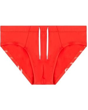 DIESEL Alfie-D-Core Swim Briefs - Red
