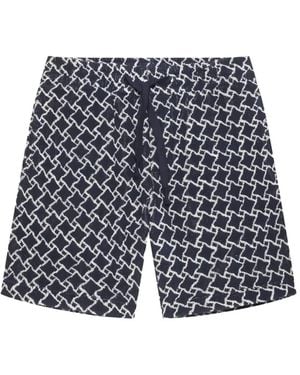 Orlebar Brown Trevone Geo-Tile Shorts - Blue