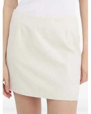 Herskind Cotton Mini Skirt - White