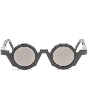 VAVA Eyewear Sonnenbrille Mit Rundem Gestell - Schwarz