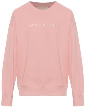 MICHAEL Michael Kors Sweat À Logo Brodé - Pink