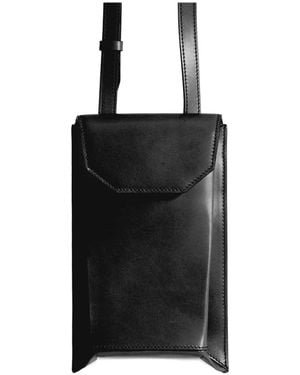 Merryl Tielman Joost Leather Cross Body Bag - Black