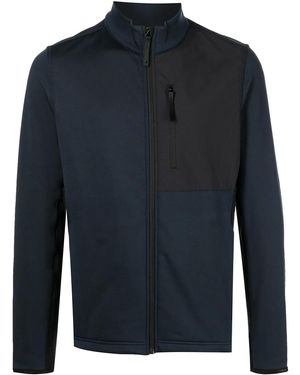 Aztech Mountain Paneled Fleece Jacket - Blue