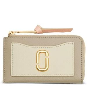 Marc Jacobs Portefeuille The Top Zip Multi - Neutre