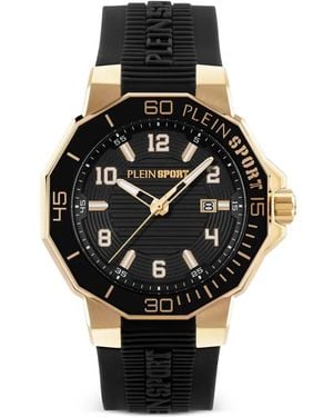 Philipp Plein Titan 3H 45Mm Watch - Black