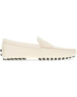 Tod's レザーローファー - ナチュラル