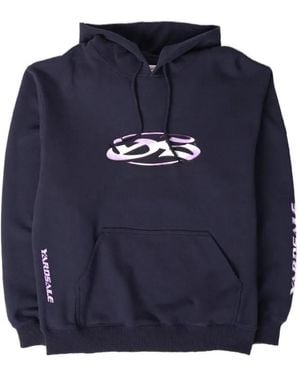 Yardsale Graphic-Print Hoodie - Blue