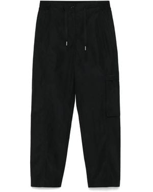 DKNY Tapered Cargo Trousers - Black